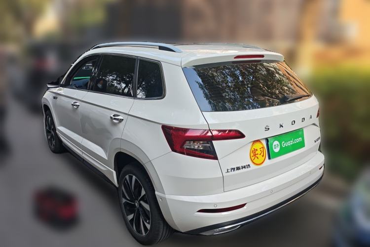 Used Skoda Karoq 2022 TSI280 Luxury Edition Rear Left 45 Deg