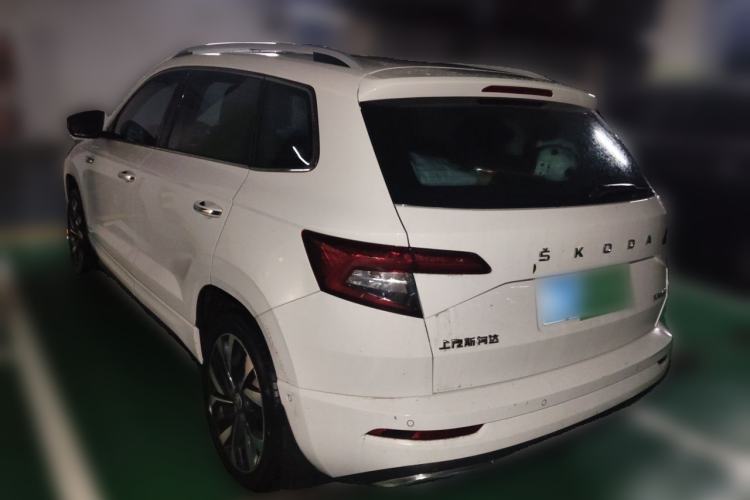 Used Skoda Karoq 2022 TSI280 Luxury Edition Rear Left 45 Deg