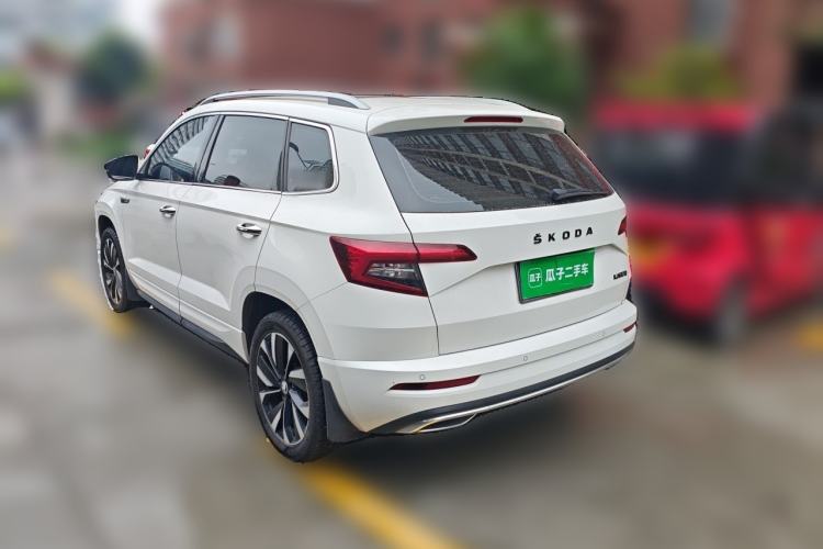 Used Skoda Karoq 2022 TSI280 Prestige Edition Rear Left 45 Deg