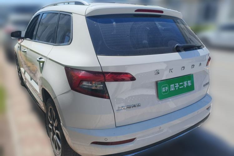 Used Skoda Karoq 2022 TSI280 Luxury Edition Rear Left 45 Deg