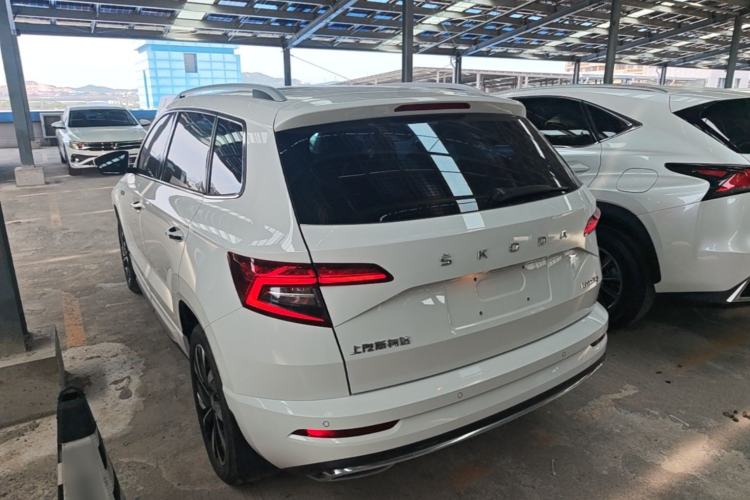 Used Skoda Karoq 2022 TSI280 Prestige Edition Rear Left 45 Deg