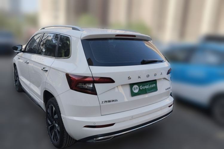 Used Skoda Karoq 2022 TSI280 Luxury Edition Rear Left 45 Deg