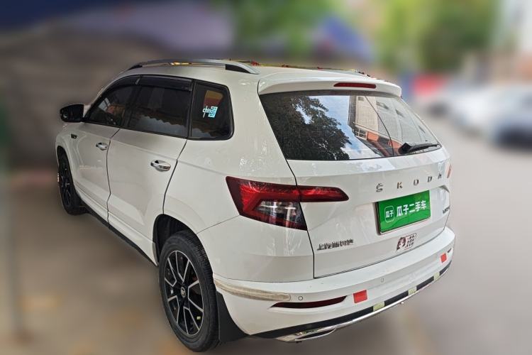 Used Skoda Karoq 2022 TSI280 Luxury Edition Rear Left 45 Deg