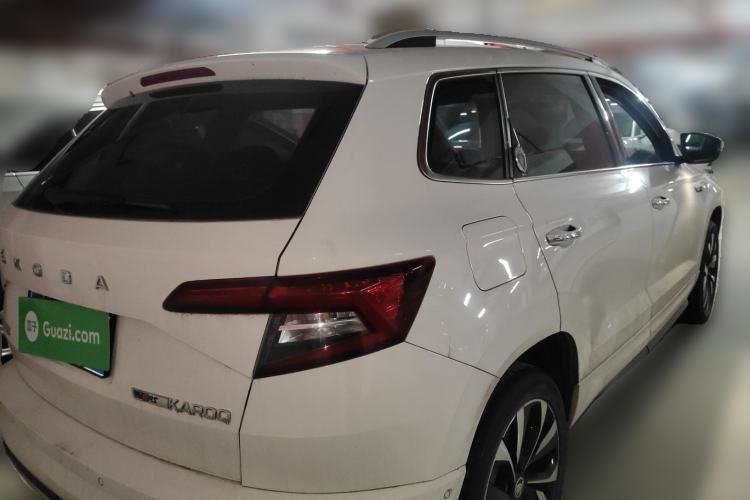 Used Skoda Karoq 2022 TSI280 Luxury Edition Rear Right 45 Deg