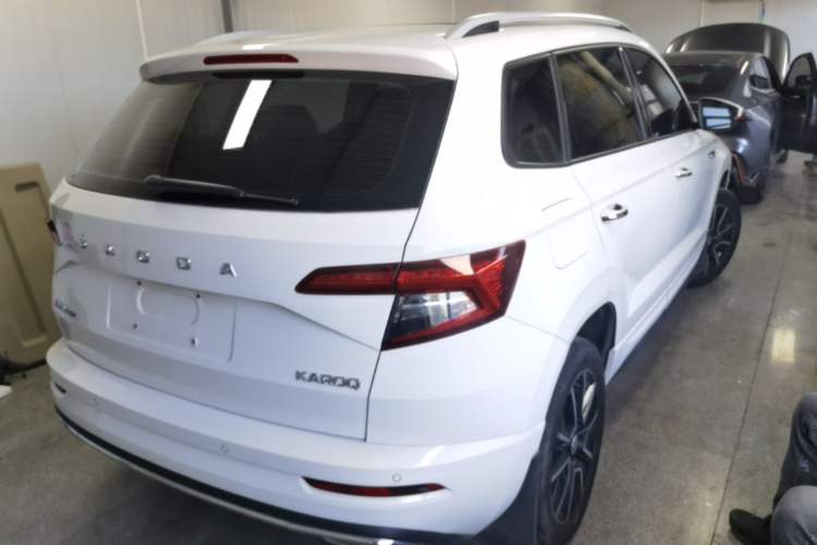 Used Skoda Karoq 2022 TSI280 Premium Edition Rear Right 45 Deg