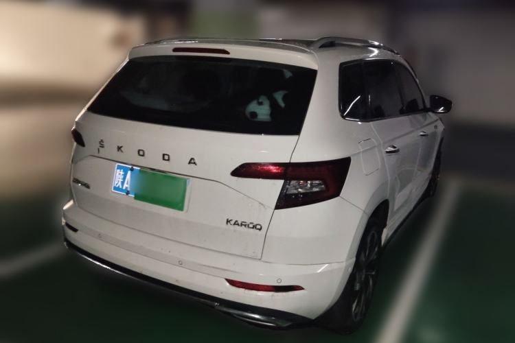 Used Skoda Karoq 2022 TSI280 Luxury Edition Rear Right 45 Deg