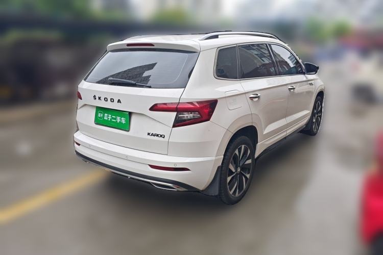 Used Skoda Karoq 2022 TSI280 Prestige Edition Rear Right 45 Deg