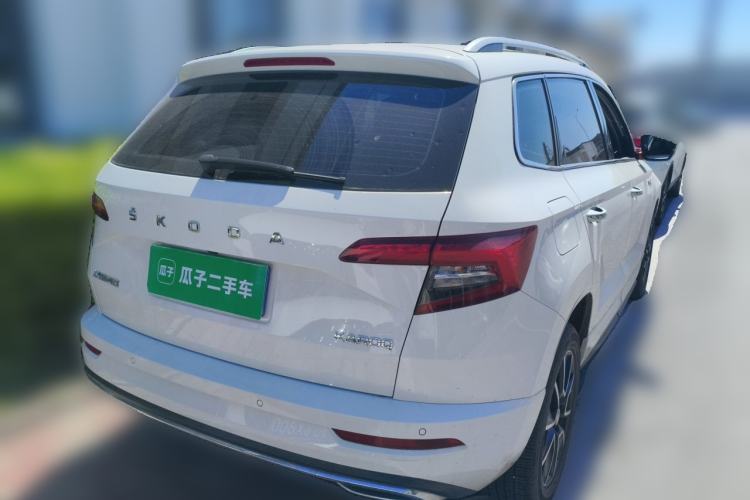 Used Skoda Karoq 2022 TSI280 Luxury Edition Rear Right 45 Deg