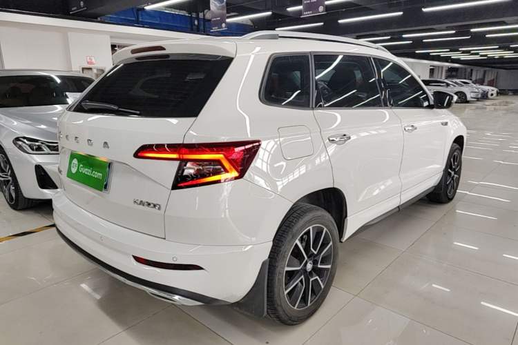Used Skoda Karoq 2022 TSI280 Premium Edition Rear Right 45 Deg