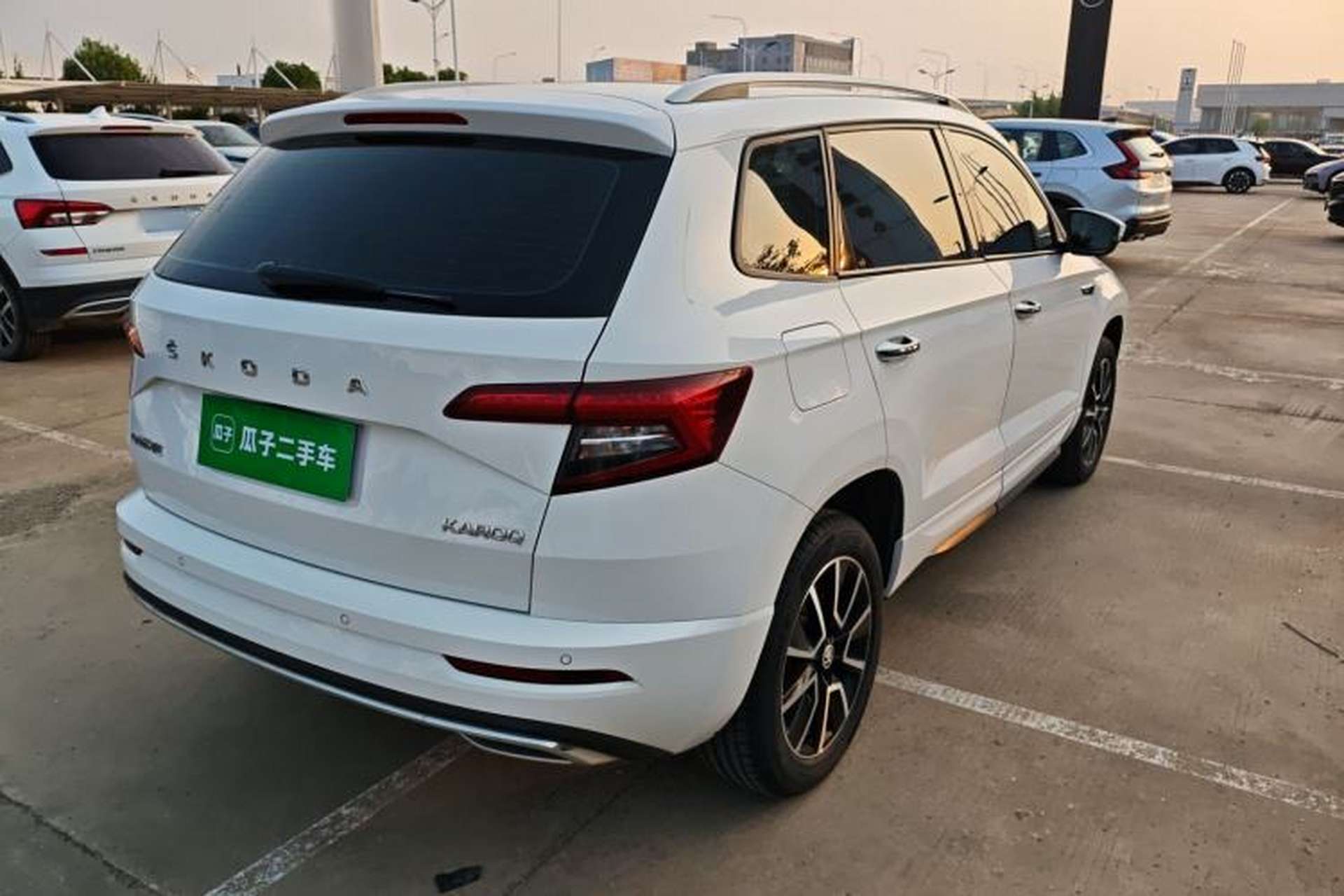 Used Skoda Karoq 2022 TSI280 Premium Edition Rear Right 45 Deg