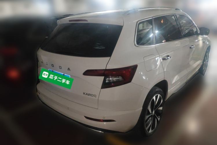 Used Skoda Karoq 2022 TSI280 Prestige Edition Rear Right 45 Deg