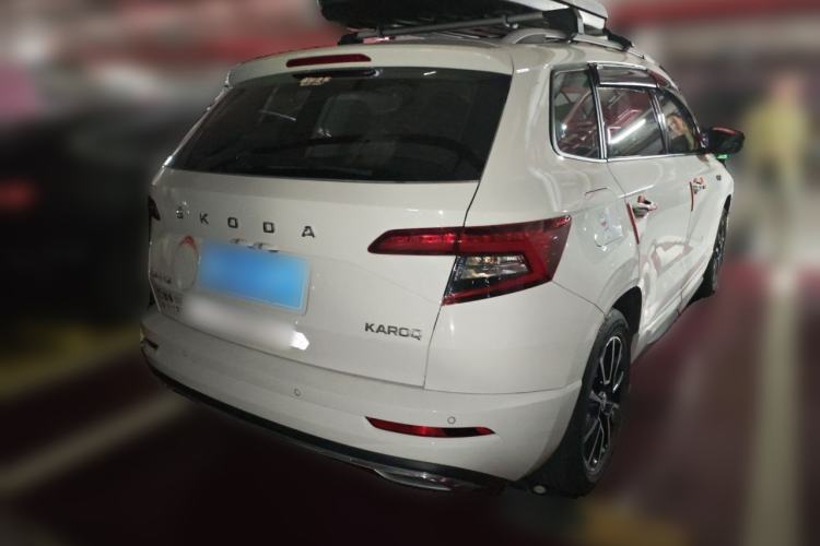 Used Skoda Karoq 2022 TSI280 Premium Edition Rear Right 45 Deg