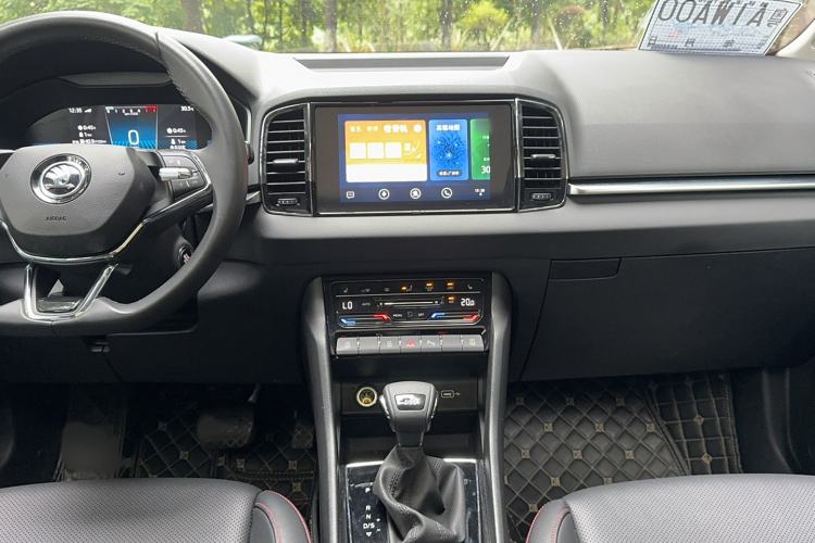 Used Skoda Karoq 2023 TSI280 Premium Edition Audio And AC Panel