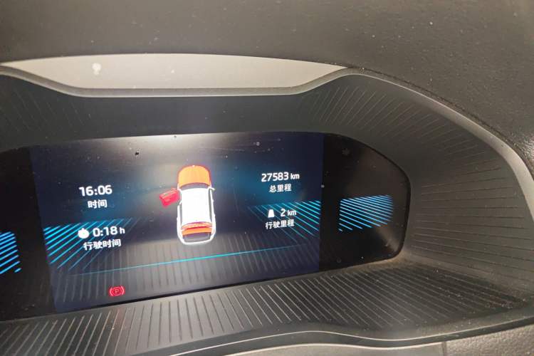 Used Skoda Karoq 2023 TSI280 Premium Edition Odometer Close Up