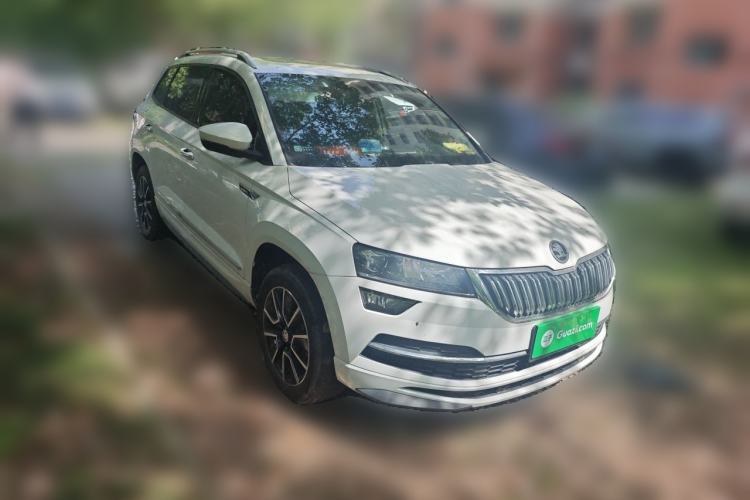 Used Skoda Karoq 2024 TSI280 Premium Edition Front Right 45 Deg