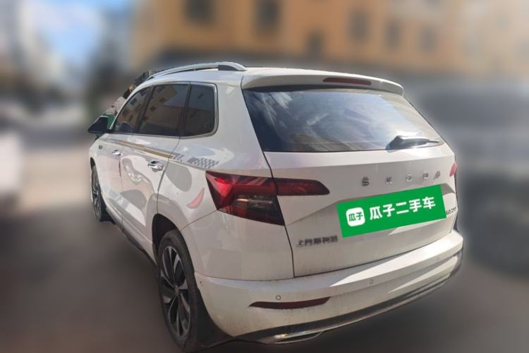 Used Skoda Karoq 2024 TSI280 Luxury Edition Rear Left 45 Deg