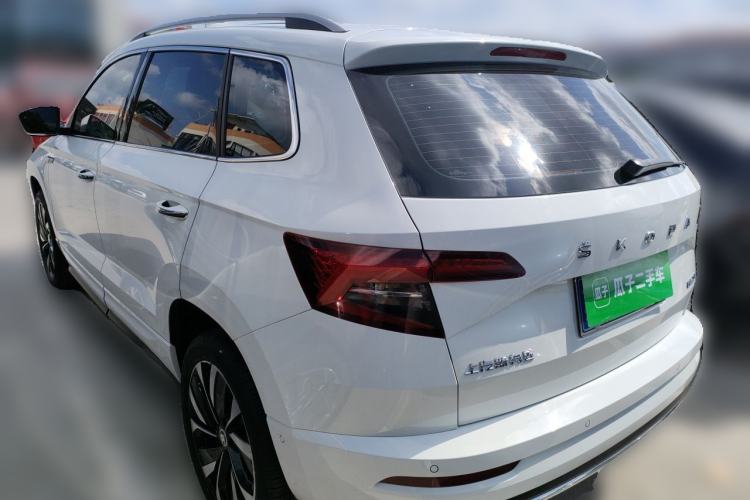 Used Skoda Karoq 2024 TSI280 Luxury Edition Rear Left 45 Deg