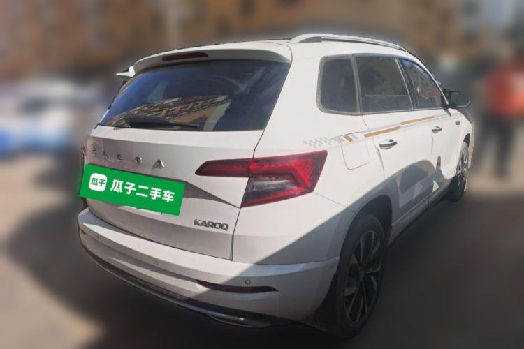 Used Skoda Karoq 2024 TSI280 Luxury Edition Rear Right 45 Deg