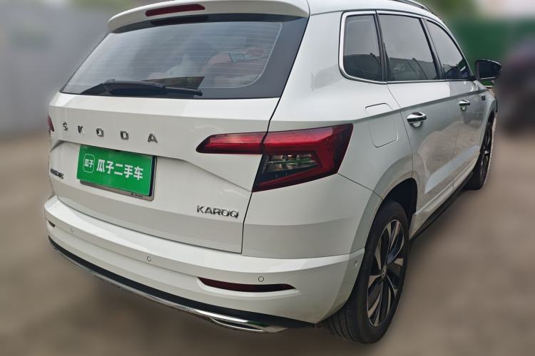 Used Skoda Karoq 2024 TSI280 Luxury Edition Rear Right 45 Deg