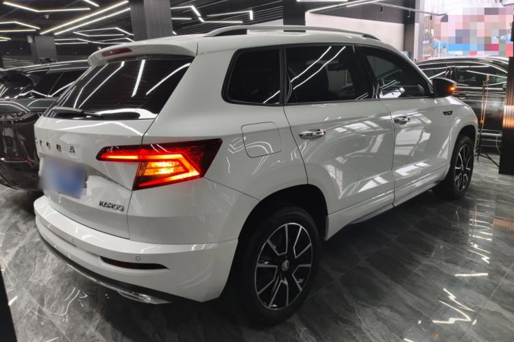 Used Skoda Karoq 2024 TSI280 Premium Edition Rear Right 45 Deg