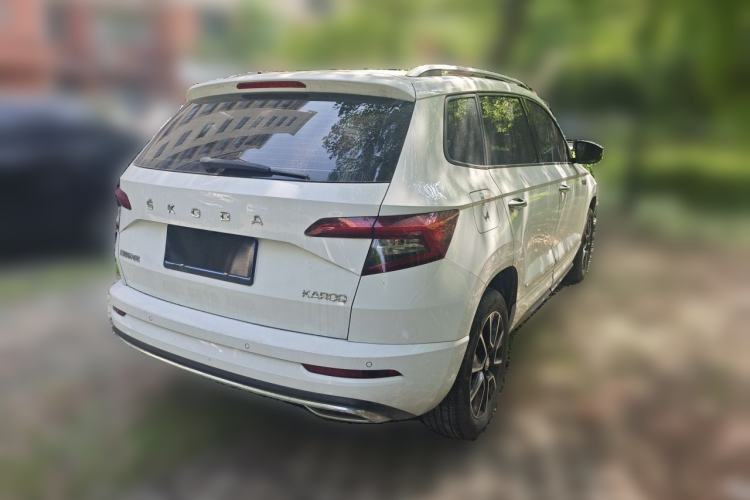 Used Skoda Karoq 2024 TSI280 Premium Edition Rear Right 45 Deg