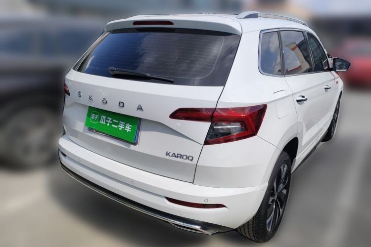 Used Skoda Karoq 2024 TSI280 Luxury Edition Rear Right 45 Deg
