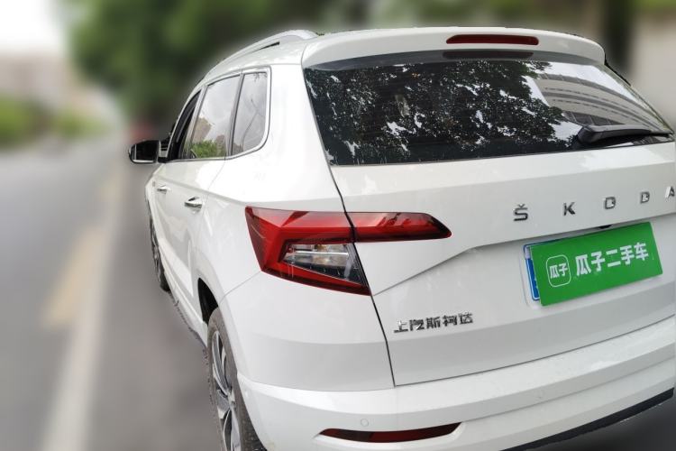 Used Skoda Karoq 2025 TSI280 Luxury Edition Rear Left 45 Deg
