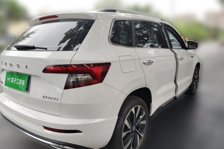 Used Skoda Karoq 2025 TSI280 Luxury Edition Rear Right 45 Deg