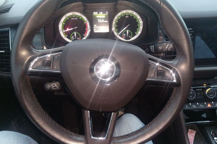 Used Skoda Kodiaq 2018 TSI380 7-Seater Four-Wheel-Drive Flagship Edition Steering Wheel