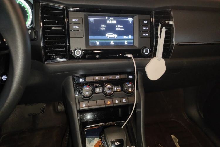 Used Skoda Kodiaq 2017 TSI330 5-seat Two-Wheel Drive Comfort Edition Audio And AC Panel
