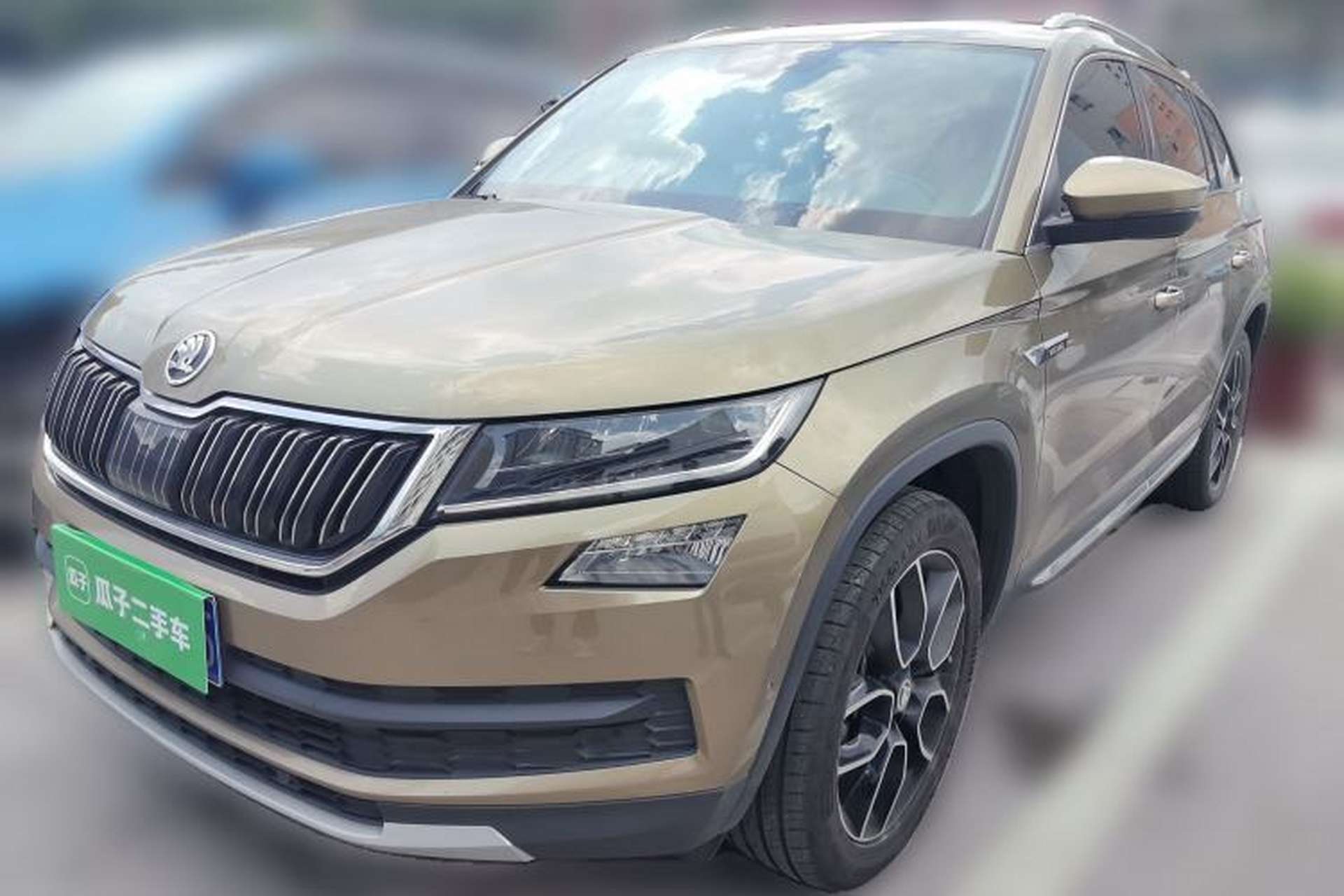 Used Skoda Kodiaq 2017 TSI380 7-Seater Four-Wheel-Drive Flagship Edition Front Left 45 Deg