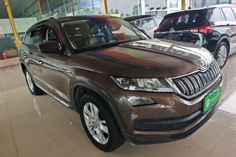Used Skoda Kodiaq 2017 TSI330 5-seat Two-Wheel Drive Comfort Edition Front Right 45 Deg
