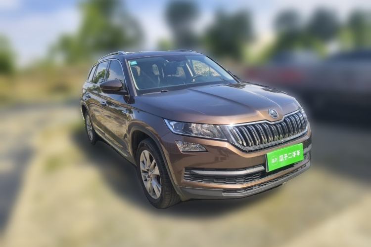 Used Skoda Kodiaq 2017 TSI330 5-seat Two-Wheel Drive Comfort Edition Front Right 45 Deg