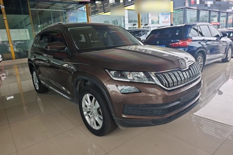 Used Skoda Kodiaq 2017 TSI330 5-seat Two-Wheel Drive Comfort Edition Front Right 45 Deg