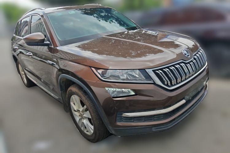 Used Skoda Kodiaq 2017 TSI330 5-seat Two-Wheel Drive Comfort Edition Front Right 45 Deg