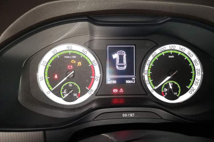 Used Skoda Kodiaq 2017 TSI330 5-seat Two-Wheel Drive Comfort Edition Instrument Cluster