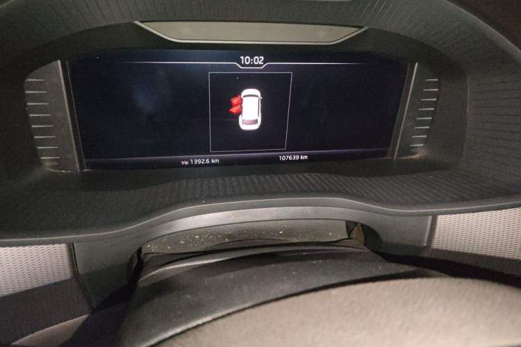 Used Skoda Kodiaq 2017 TSI330 5-seat Two-Wheel Drive Comfort Edition Odometer Close Up