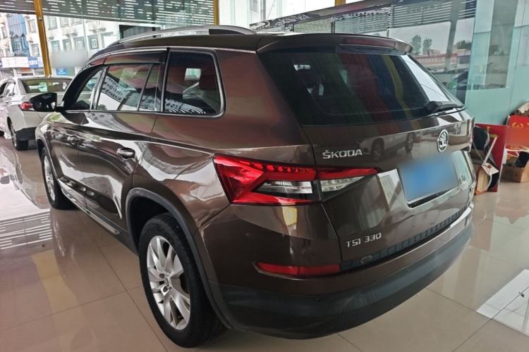 Used Skoda Kodiaq 2017 TSI330 5-seat Two-Wheel Drive Comfort Edition Rear Left 45 Deg