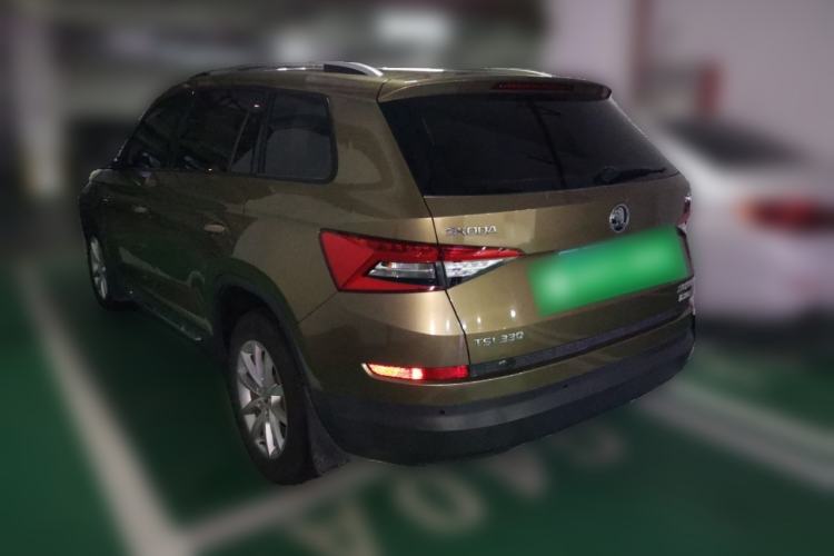 Used Skoda Kodiaq 2017 TSI330 5-seat Two-Wheel Drive Comfort Edition Rear Left 45 Deg