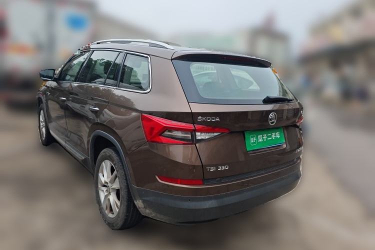 Used Skoda Kodiaq 2017 TSI330 5-seat Two-Wheel Drive Comfort Edition Rear Left 45 Deg