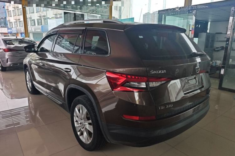 Used Skoda Kodiaq 2017 TSI330 5-seat Two-Wheel Drive Comfort Edition Rear Left 45 Deg