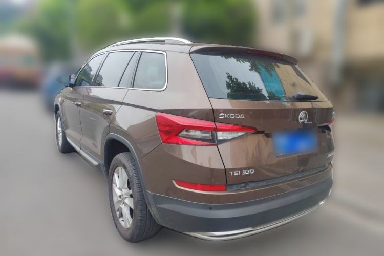 Used Skoda Kodiaq 2017 TSI330 5-Seat Two-Wheel Drive Luxury Edition Rear Left 45 Deg