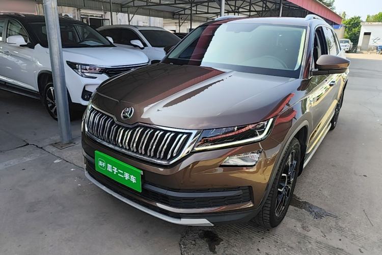 Used Skoda Kodiaq 2017 TSI330 7-Seater Two-Wheel-Drive Luxury Edition Guazi used car, China used car export, Used car for sale, Used cars, Cheapest cars for sale