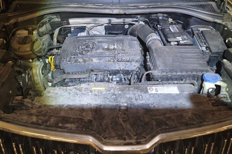Used Skoda Kodiaq 2017 TSI380 7-Seater Four-Wheel-Drive Flagship Edition Engine Bay