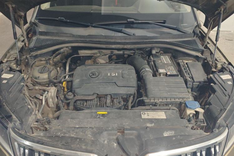 Used Skoda Kodiaq 2017 TSI330 5-Seat Two-Wheel Drive Luxury Edition Engine Bay