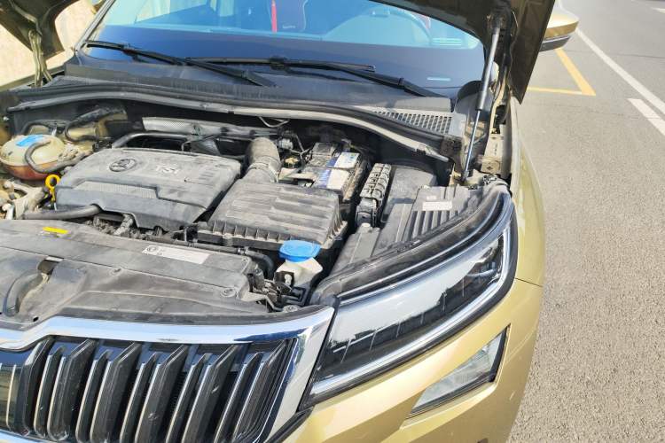 Used Skoda Kodiaq 2017 TSI380 7-Seater Four-Wheel-Drive Flagship Edition Engine Bay Left