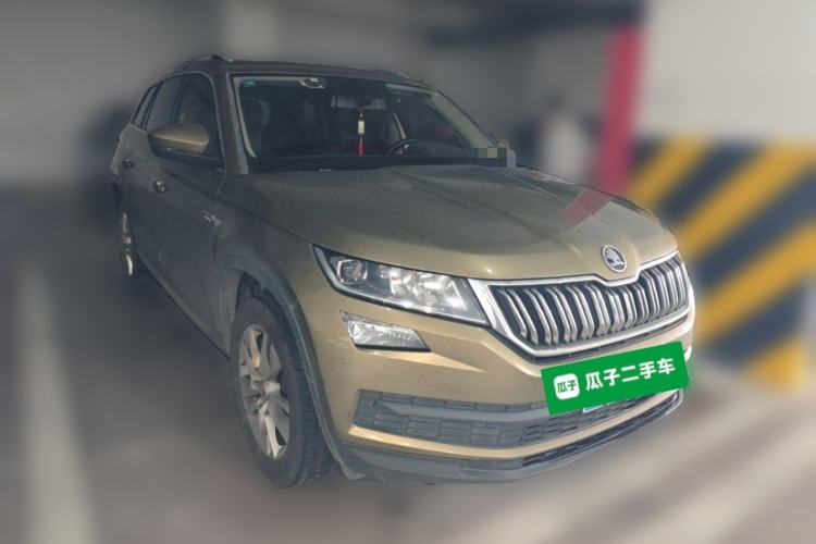 Used Skoda Kodiaq 2017 TSI330 5-Seat Two-Wheel Drive Luxury Edition Front Right 45 Deg