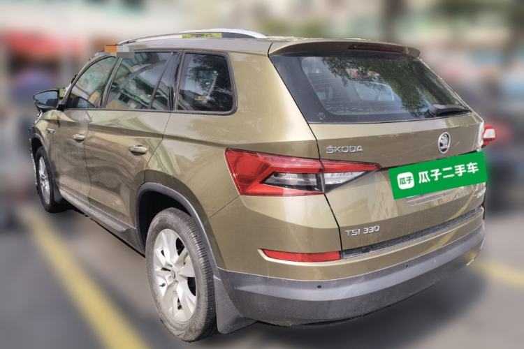Used Skoda Kodiaq 2017 TSI330 5-seat Two-Wheel Drive Comfort Edition Rear Left 45 Deg
