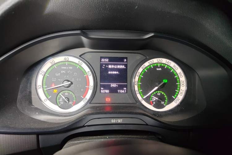 Used Skoda Kodiaq 2017 TSI330 5-Seat Two-Wheel Drive Luxury Edition Instrument Cluster