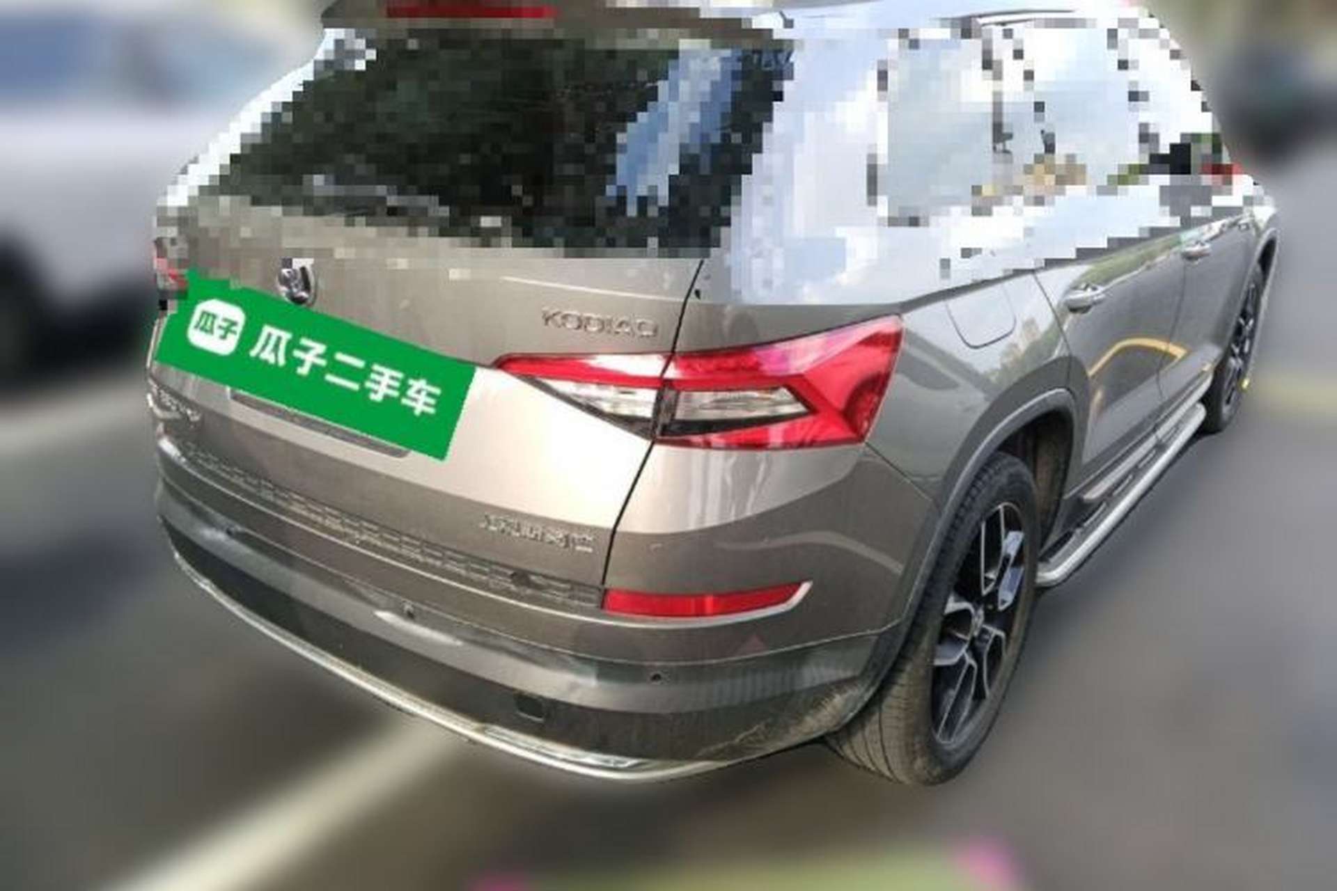 Used Skoda Kodiaq 2017 TSI380 7-Seater Four-Wheel-Drive Flagship Edition Rear Right 45 Deg